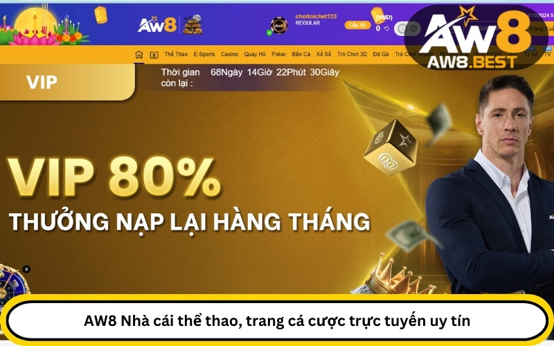 AW8 Nhà cái thể thao, trang cá cược trực tuyến uy tín